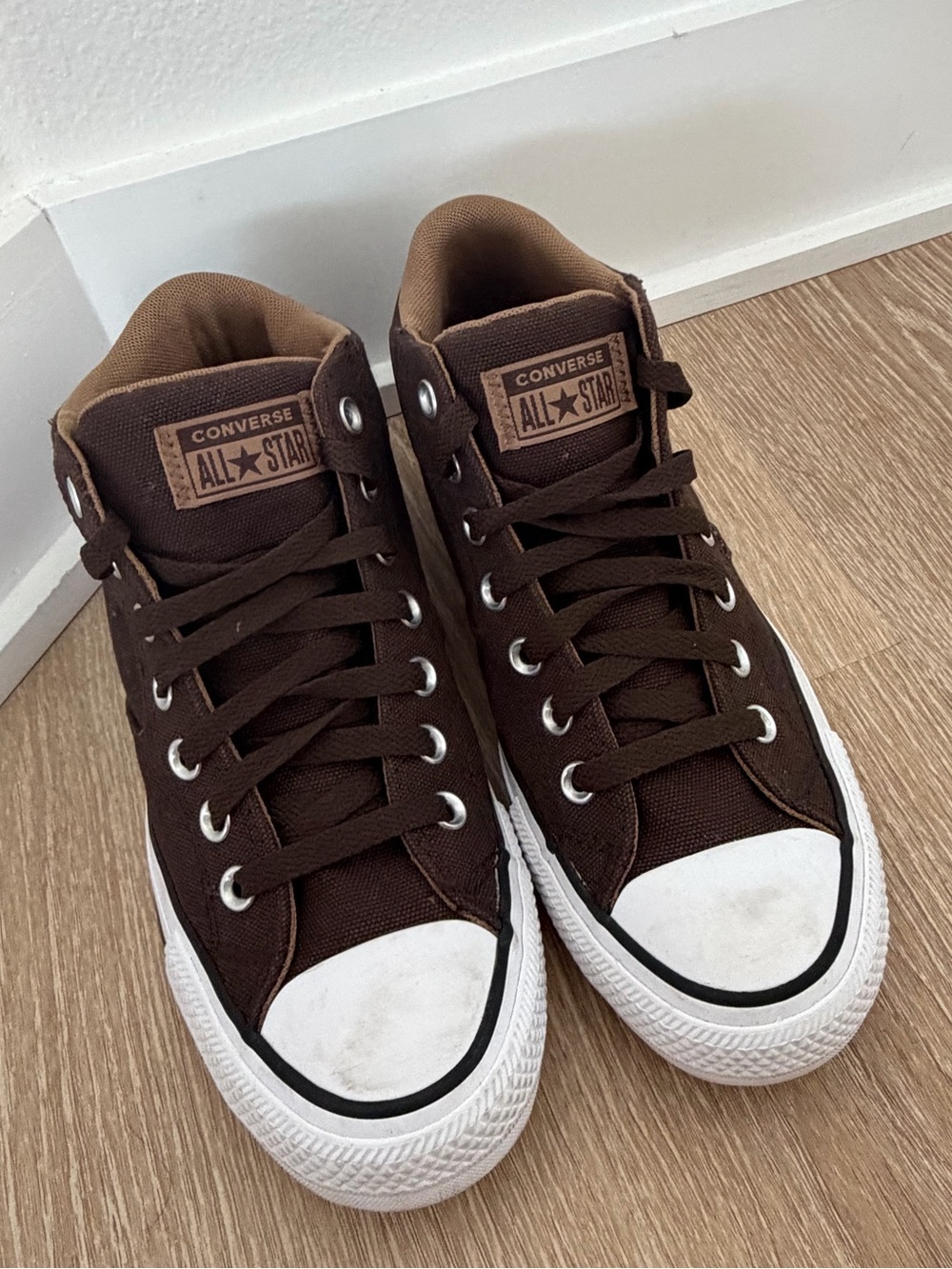 Converse Chuck Taylor All Star Malden Street Mid Fresh Brew Brown Men 7 / Women
